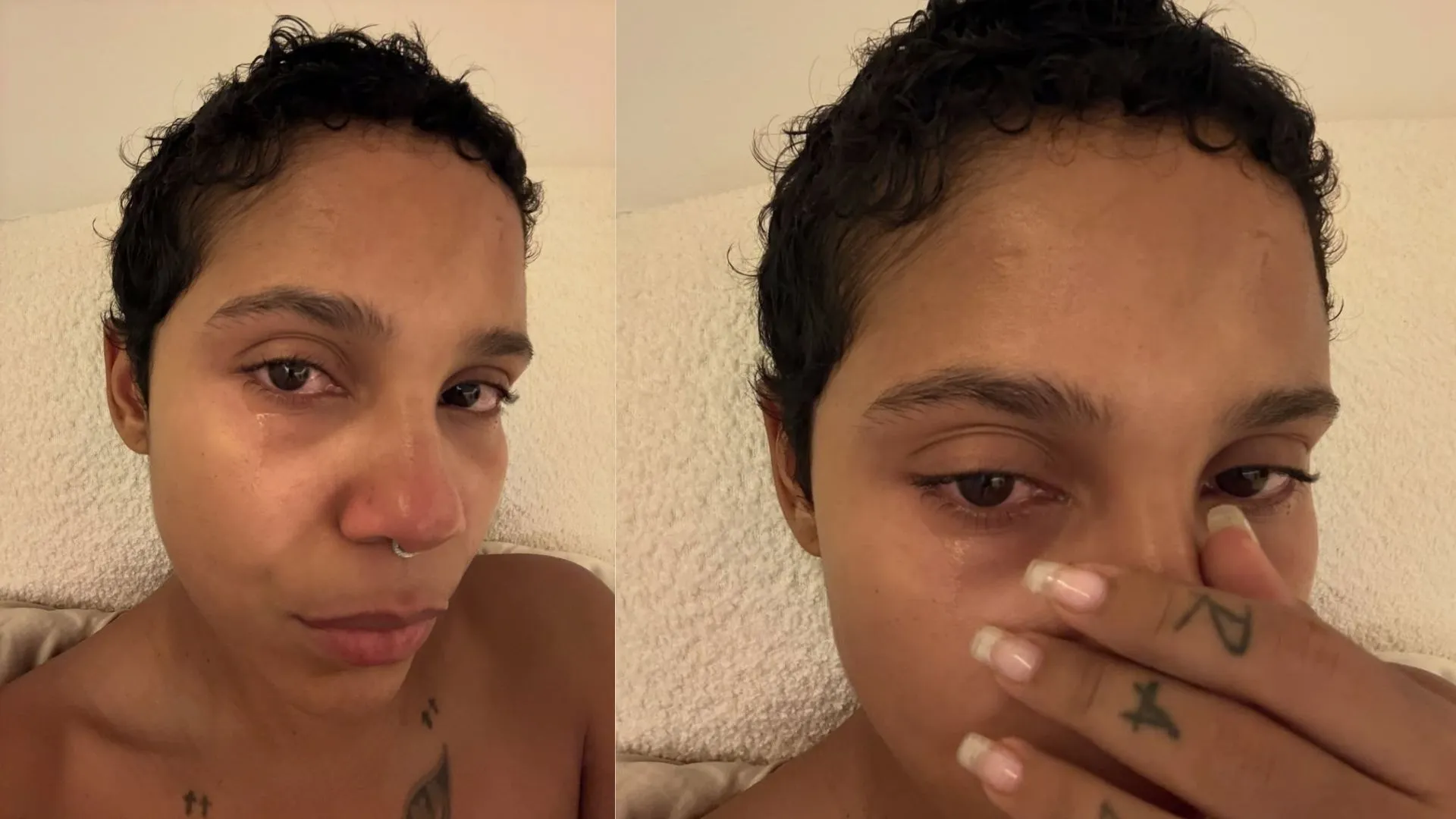 Tokischa publíca imagenes en medio de “lloradera” y esto preocupa a sus fans por posible depresión