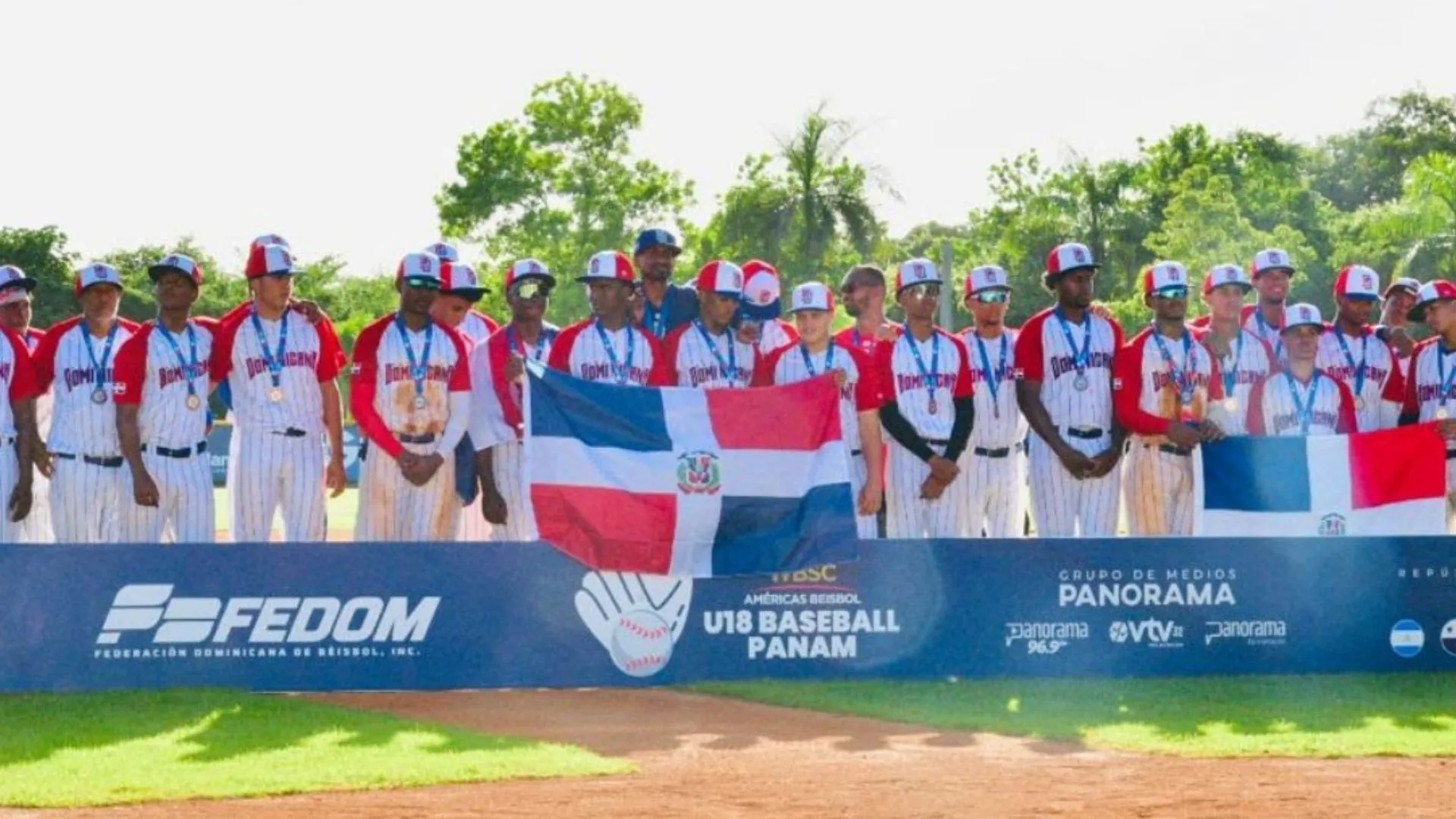 República Dominicana, Nicaragua, EE.UU. y Venezuela clasifican al Mundial de Béisbol Sub-18